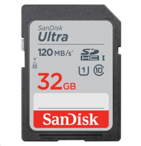 32GB SDHC Sandisk Ultra CL10 (186496)
